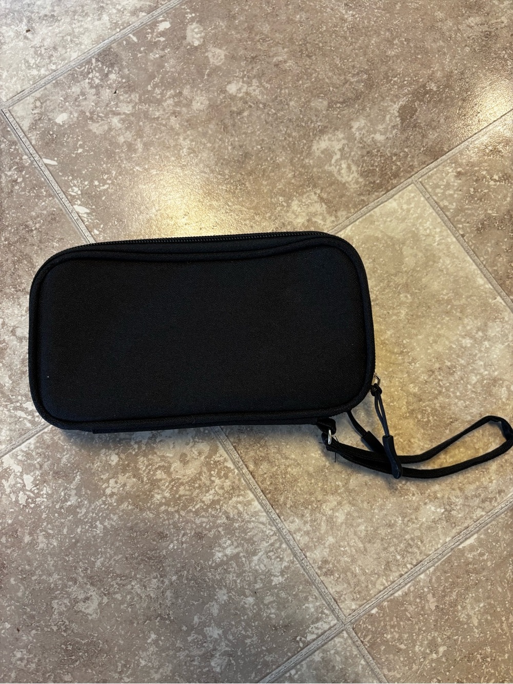 Portable Black Accessory Case - Compact Protective Pouch